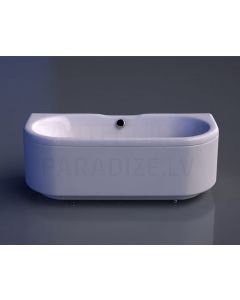 U-shaped panel for bathtub Vispool Londra