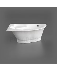 Stone mass bathtub Vispool Orte 1690 x 1120 x 645 L/R