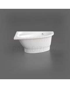 Stone mass bathtub Vispool Mia 1400 x 900 x 605