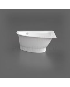 Stone mass bathtub Vispool Trevi S 1400 x 950 x 605