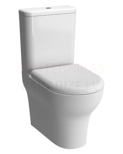 VITRA WC tualetas ZENTRUM BACK-TO-WALL su klozeto dangčiu Soft Close (universalus pajungimas)