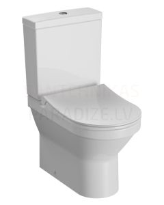 VITRA WC tualetes pods S50 ar vāku Slim Soft Close (universāls izvads)