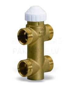 WATTS trīsceļu misiņa zonas vārsts ventilatora spoļu blokiem 3/4' kvs-2.8