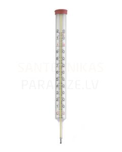 WATTS termometras stiklinis spiritinis 200 mm 0-120°C