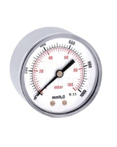 WATTS radialinis dujų slėgio matuoklis Dn80 0-100 bar 3/8'