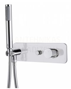 BOSSINI zemapmetuma termostata dušas/vannas jaucējkrāns (Chrome)