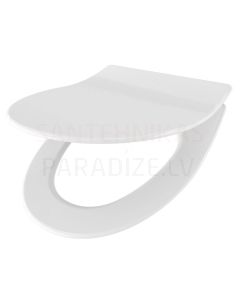 KFA WC toilet lid GRANADA Slim Soft Close Duroplast for toilets Cersanit/Kolo/Jika