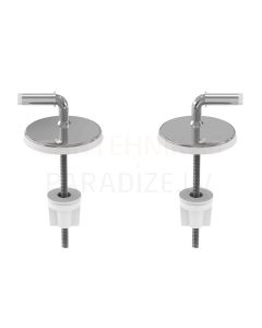 Sanit-Plast WC fasteners for toilet lid (metal)
