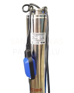 IBO OLA60/60 INOX iegremdējamais sūknis 0.80kW 230V ar pludiņu un 18m kabeli
