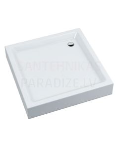 Vento square shower tray 90x90x160