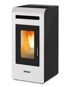 Centrometal pellet air heating fireplace CentroPelet Z14CAN-B 3.80-13.20kW with 2 additional air outlets