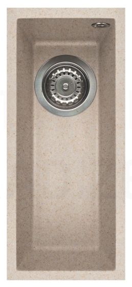 ELLECI akmens masas virtuves izlietne QUADRA  50 UNDERMOUNT Avena 20x44 cm