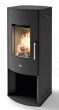 EVA CALOR malkas kamīns-krāsns MARGHERITA 12kW (melns)
