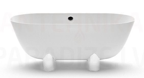 AURA free standing stone mass bathtub DAMONA 3 1620x735x650