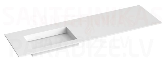 KAME CORIAN N 1600 kriauklė 1600x465 mm L