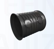 Magnaplast gofrēta kanalizācijas dubultuzmava Ø 400 mm