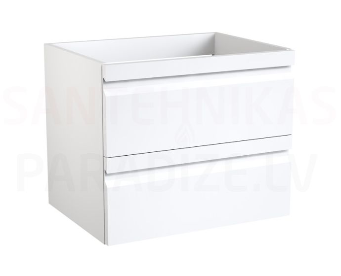 KAME undertop cabinet TERRA 60 (shiny white) 500x590x450 mm