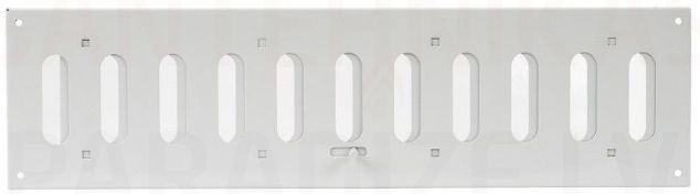 EUROPLAST reste metāla, 400x150mm, regulējama, balta MR4015R