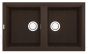ELLECI akmens masas virtuves izlietne BEST 450 Espresso 86x51 cm