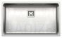 ELLECI stainless steel kitchen sink W-SQUARE 700 74x44 cm