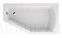 POLIMAT acrylic asymmetric bathtub SELENA 160x90 (right/left)