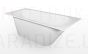 POLYCER akmens masas vanna COMPACTINO 1700x750
