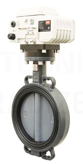 Danfoss tauriņveida vārsts VFH2-WAO (motors 230V) DN400 Kvs-14042
