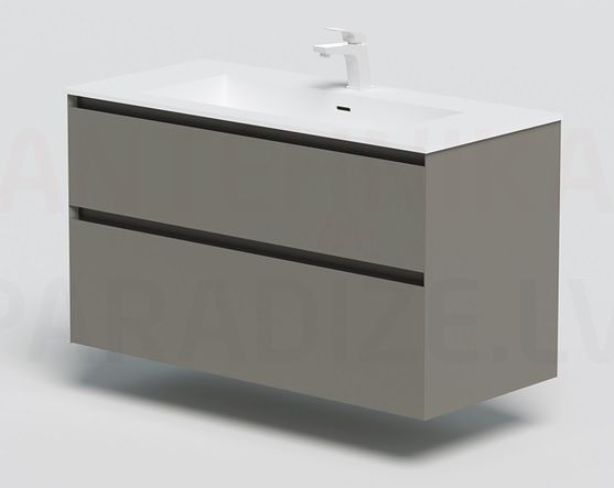 KAME sink cabinet LOFT 100 (gray stone)