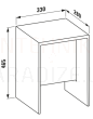 Bench Kartell, transparent