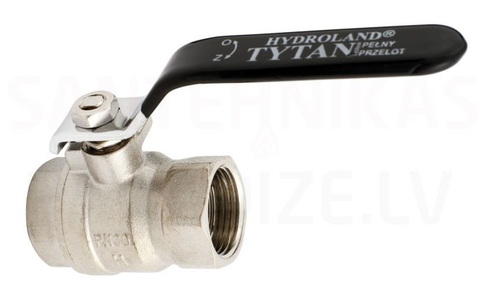 Hydroland шаровой кран FF DN15 (1/2”)
