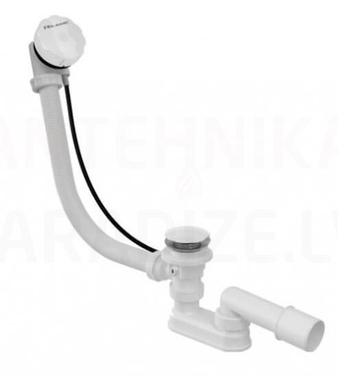 POLIMAT automatic bathtub siphon Ø50 white