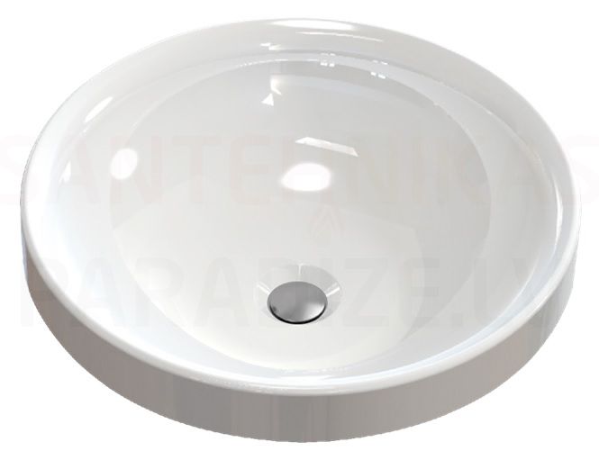 BLU akmens masas izlietne TRULLA Round 400x400
