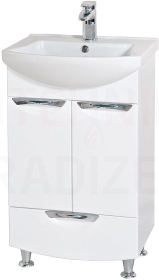Aqua Rodos Glorija 05GL50 cabinet with sink, 50cm