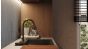 WISENT stainless steel kitchen sink 75х46х22 graphite (set)