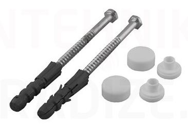 Tualetes fiksēšana M6x80 (balts)