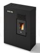 EVA CALOR granulu kamīns-krāsns MATILDE 4.6kW (melns)