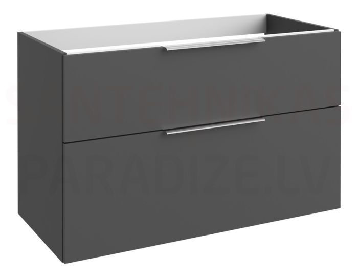 KAME sink cabinet BIG 100 (graphite) 600x1000x455 mm