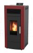 ALFA PLAM pellet fireplace (boiler) of central heating COMMO 21 kW