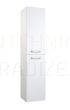 KAME GAMA tall cabinet (shiny white) 1600x350x350 mm