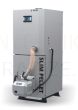 SOKOL pellet boiler SLIM PELLET 10kW with automatic cleaning