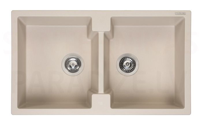 Reginox stone mass kitchen sink Amsterdam 20 Caffe Silvery 86x50cm