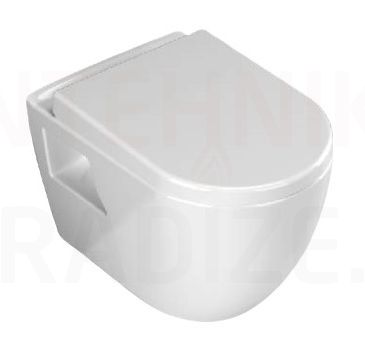 Turavit WC подвесной унитаз RONDO с крышкой Soft Close Slim
