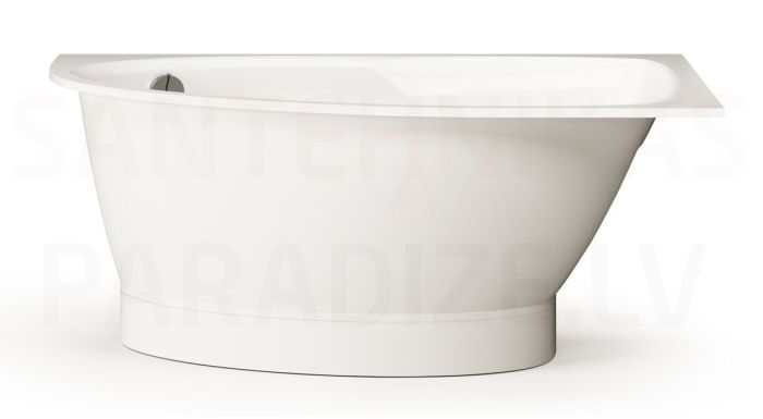 PAA stone mass bathtub TRE 1500x1000x650 L/R