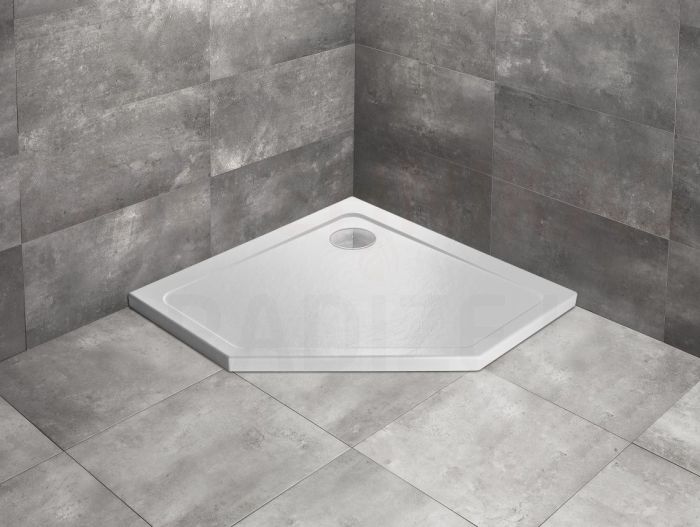 RADAWAY dušas paliktnis DOROS PT Stone White 90x90x5