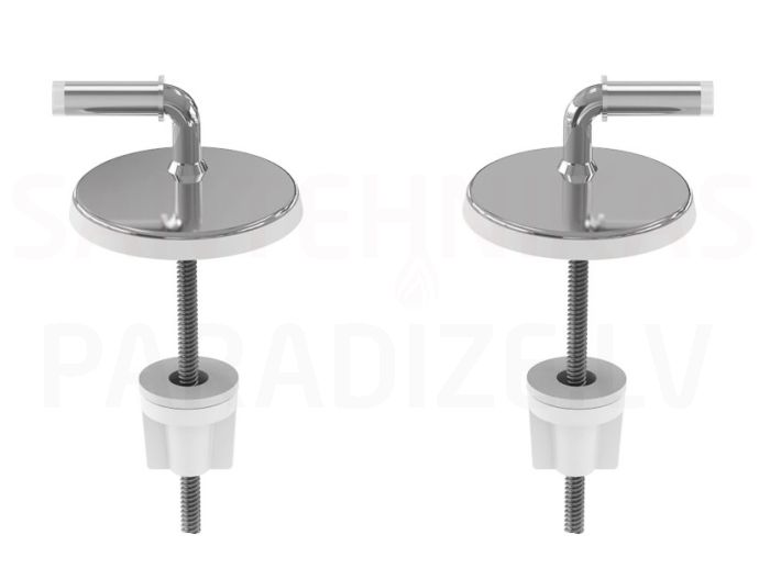 Sanit-Plast WC fasteners for toilet lid (metal)