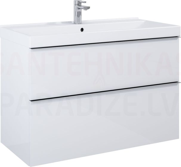 Elita cabinet for sink LOOK 100 white