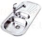 Stainless steel sink UKINOX GAP 1008.488 15GW 8K 