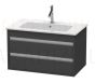 Duravit izlietnes skapītis ar izlietni Ketho  820x475 (grafīts matēts)