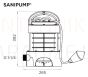 SFA submersible drainage pump SANIPUMP