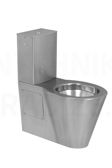 SANELA stainless steel toilet with cistern